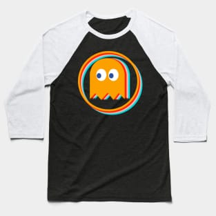 Pacman Ghost Baseball T-Shirt